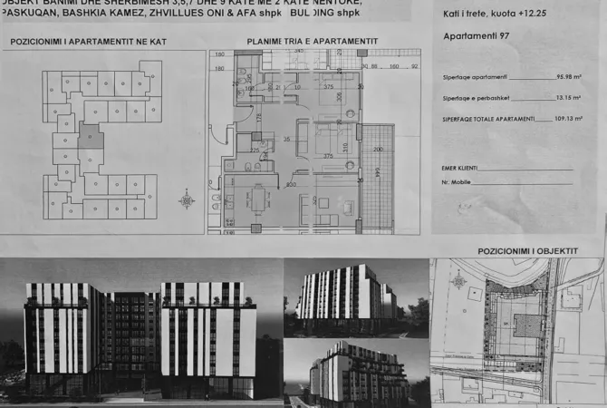 House for Sale 2+1 in Tirana - 109,130 Euro