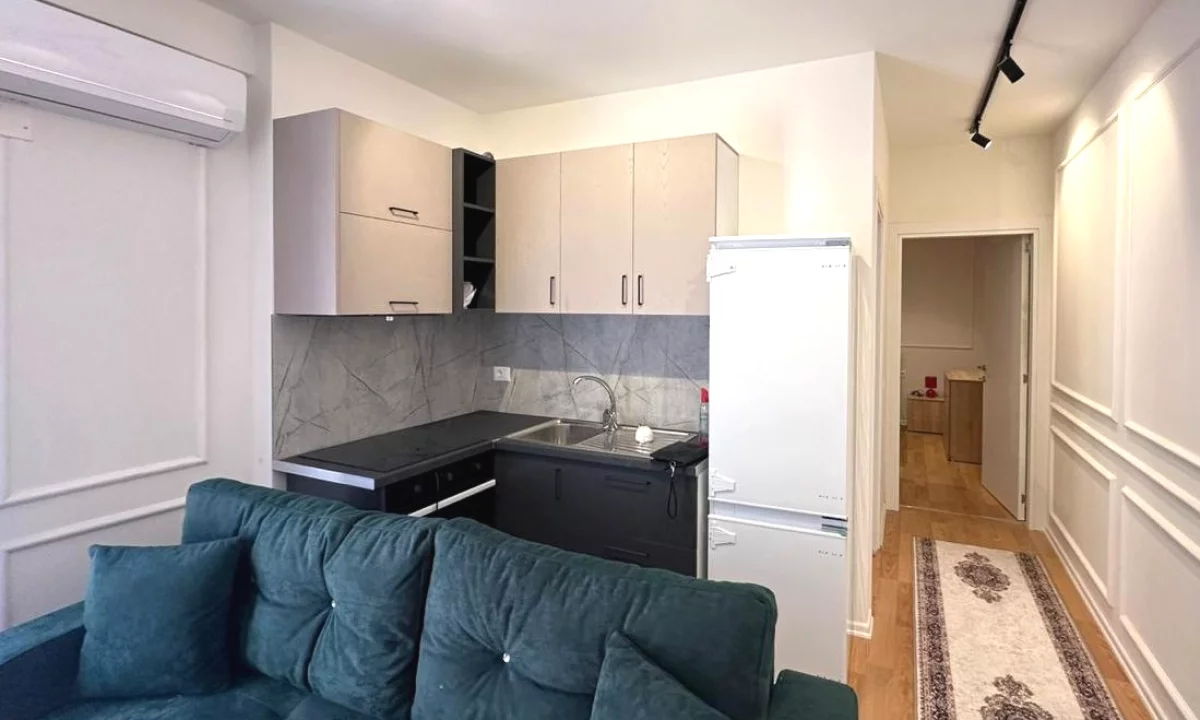 Shtepi me qera Apartament ne Tirane, 1+1, Mobilimi E mobiluar, Pagesa 55,000  Leke.