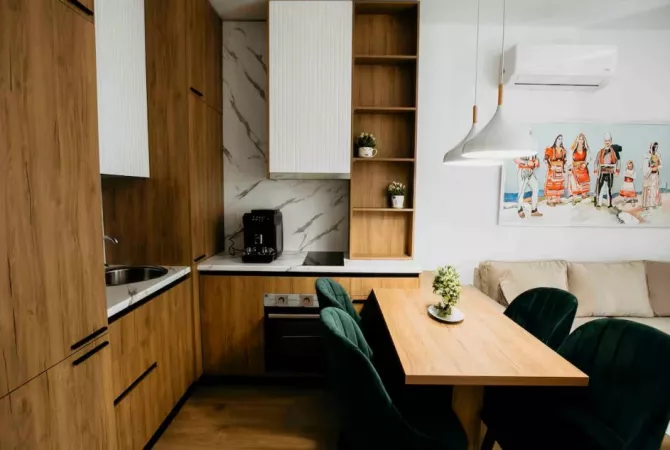 Apartment for rent in Tirana 1+1, Furnished