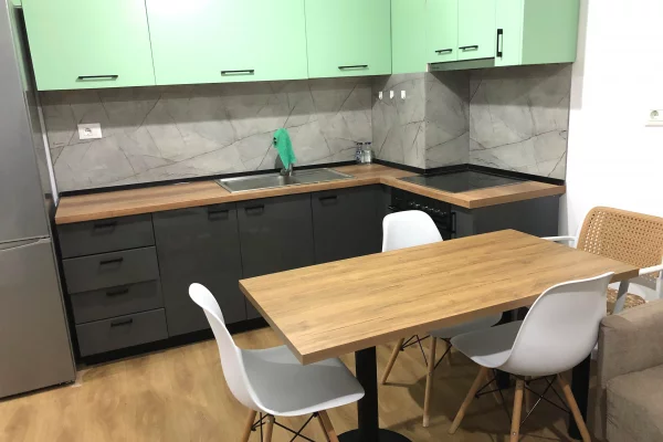 Shtepi me qera Apartament ne Tirane, 1+1, Mobilimi E mobiluar, Pagesa 45,000  Leke.