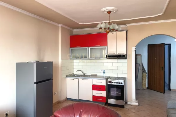 Shtepi me qera Apartament ne Tirane, 1+1, Mobilimi Pjeserisht e mobiluar, Pagesa 500  Euro.