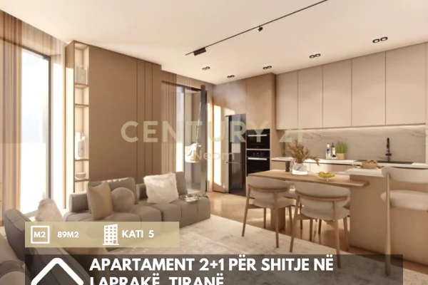 Shtepi ne shitje 2+1 ne Tirane - 165,000 Euro