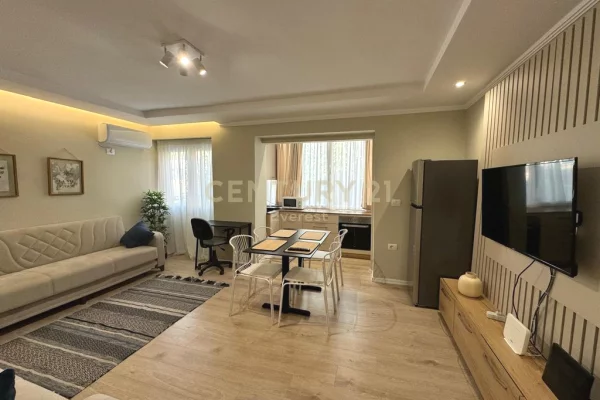 Shtepi me qera Apartament ne Tirane, 1+1, Mobilimi E mobiluar, Pagesa 800  Euro.