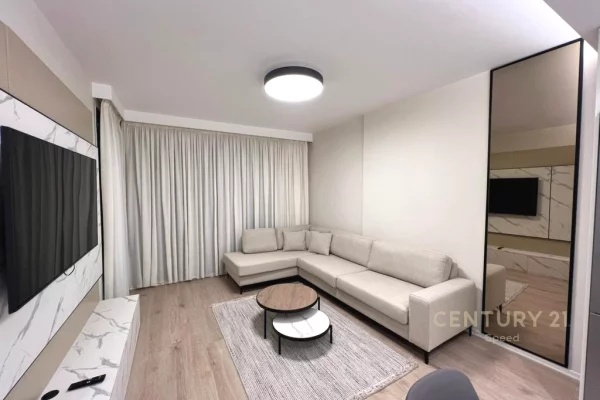 Shtepi me qera Apartament ne Tirane, 1+1, Mobilimi E mobiluar, Pagesa 1,000  Euro.