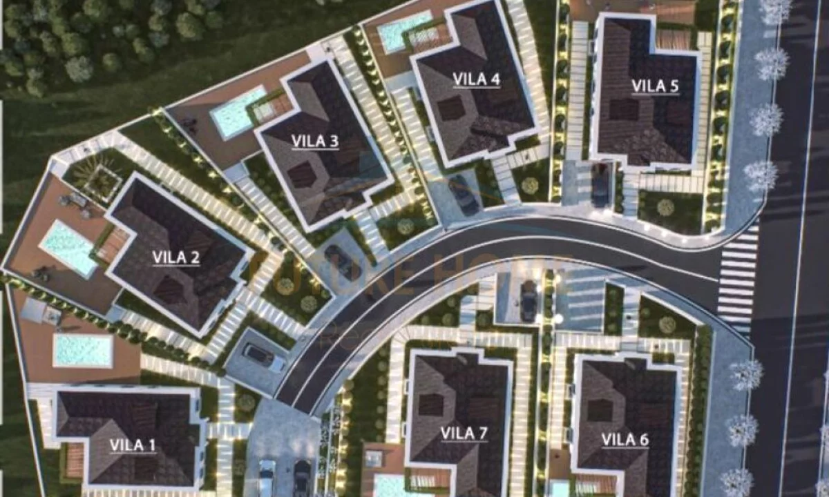 Luxury villas for sale in Tirana 4+1, Emty