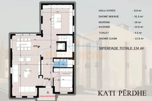 House for Sale 4+1 in Tirana - 1,100,000 Euro