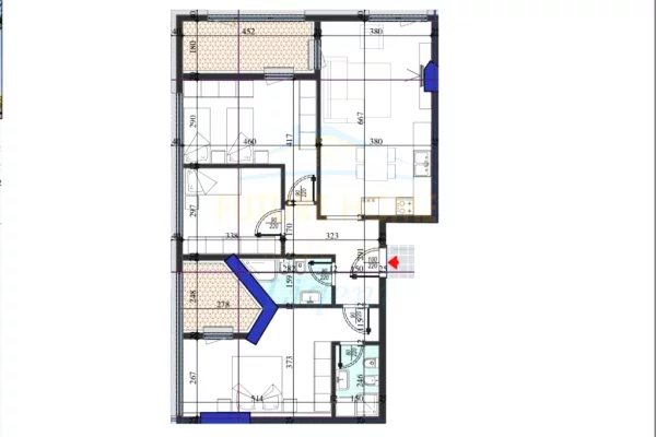 Luxury villas for sale in Tirana 4+1, Emty