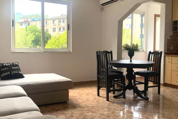 Shtepi me qera Apartament ne Tirane, 1+1, Mobilimi E mobiluar, Pagesa 30,000  Leke.