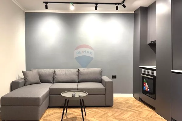 Shtepi ne shitje Apartament ne Tirane, 1+1, Mobilimi E mobiluar, Pagesa 268,000  Euro.