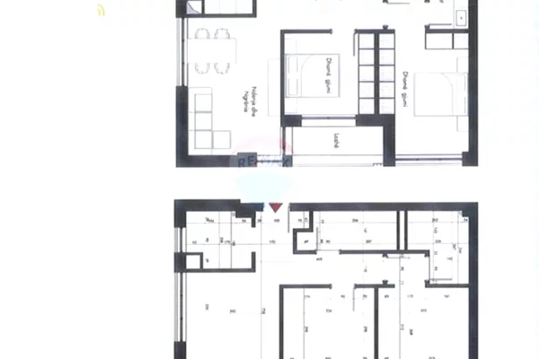 Shtepi ne shitje Apartament ne Tirane, 2+1, Mobilimi Bosh, pa mobiluar, Pagesa 156,000  Euro.