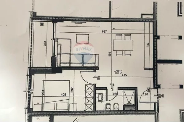 Casa in vendita 1+1 a Tirana - 167,200 Euro