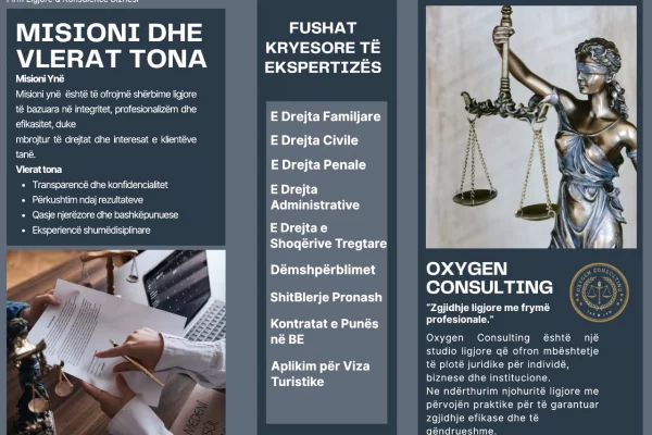 Legal Services in Tirana - 50,000 Leke