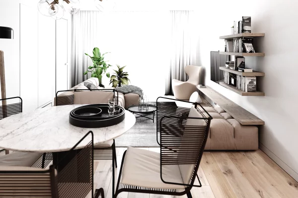 Apartment for rent in Tirana 1+1, Furnished