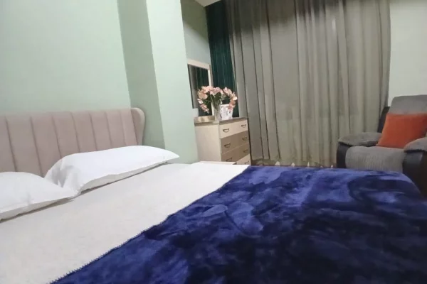 Shtepi me qera Apartament ne Tirane, 1+1, Mobilimi E mobiluar, Pagesa 50,000  Leke.