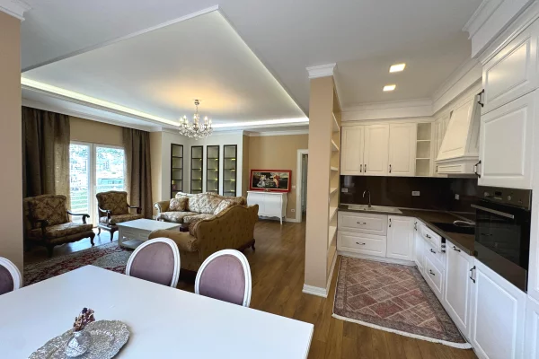 Shtepi ne shitje Penthose(kati i fundit panoramik) ne Tirane, 3+1, Mobilimi E mobiluar, Pagesa 500,000  Euro.