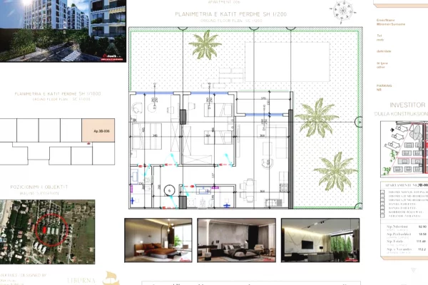 Shtepi ne shitje Apartament ne Durres, 2+1, Mobilimi Bosh, pa mobiluar, Pagesa 200,000  Euro.
