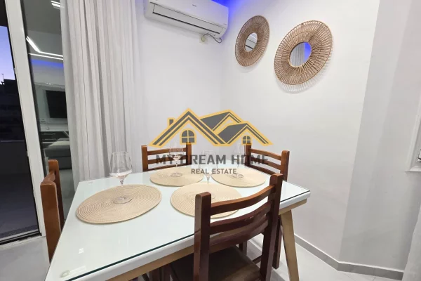 Shtepi me qera Apartament ne Durres, 1+1, Mobilimi E mobiluar, Pagesa 550  Euro.