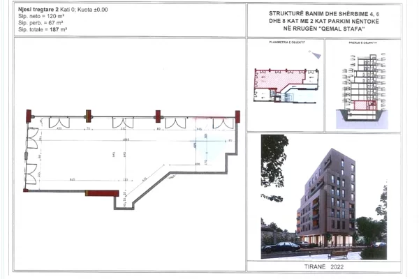 Ambient biznesi ne shitje 1+1 ne Tirane - 450,000 Euro