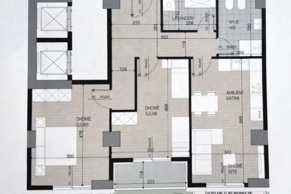 Shtepi ne shitje 1+1 ne Tirane - 108,500 Euro