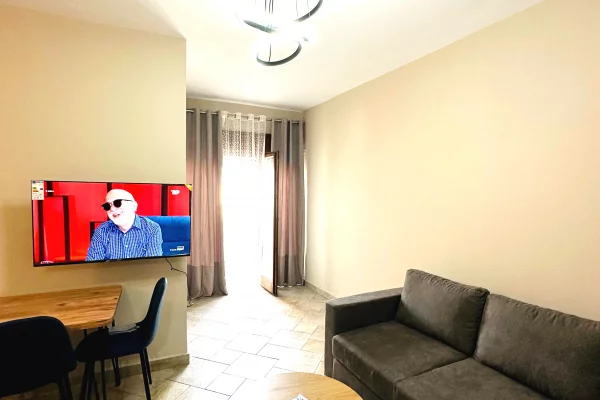Shtepi me qera Apartament ne Tirane, 1+1, Mobilimi E mobiluar, Pagesa 600  Euro.