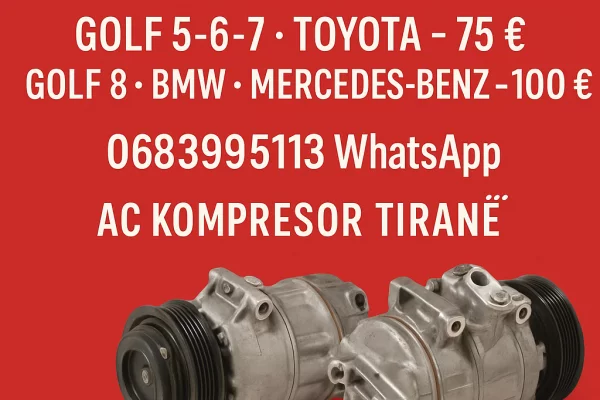 KOMPRESORE KONDICIONERI – ORIGJINALE 🇩🇪 💨 Te testuar 🔧 Gati per montim 