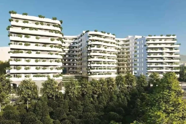 Appartamento in vendita a Tirana 1+1, SemiArredato