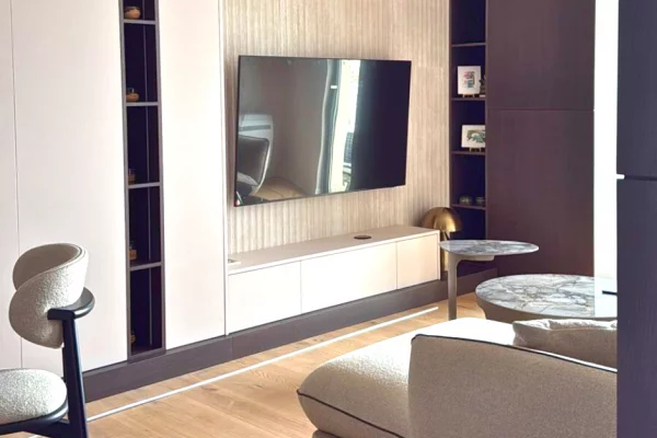 Shtepi me qera Apartament ne Tirane, 1+1, Mobilimi E mobiluar, Pagesa 1,200  Euro.