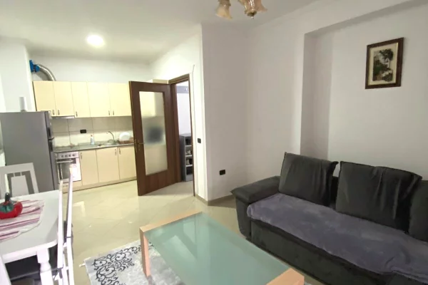 Shtepi ne shitje Apartament ne Tirane, 1+1, Mobilimi E mobiluar, Pagesa 104,000  Euro.
