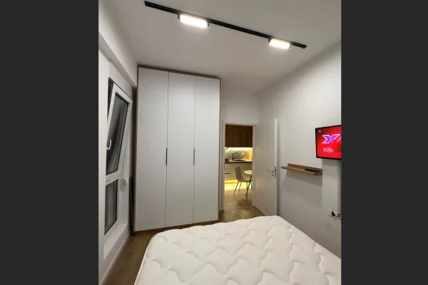 Shtepi me qera Apartament ne Tirane, 1+1, Mobilimi E mobiluar, Pagesa 40,000  Leke.