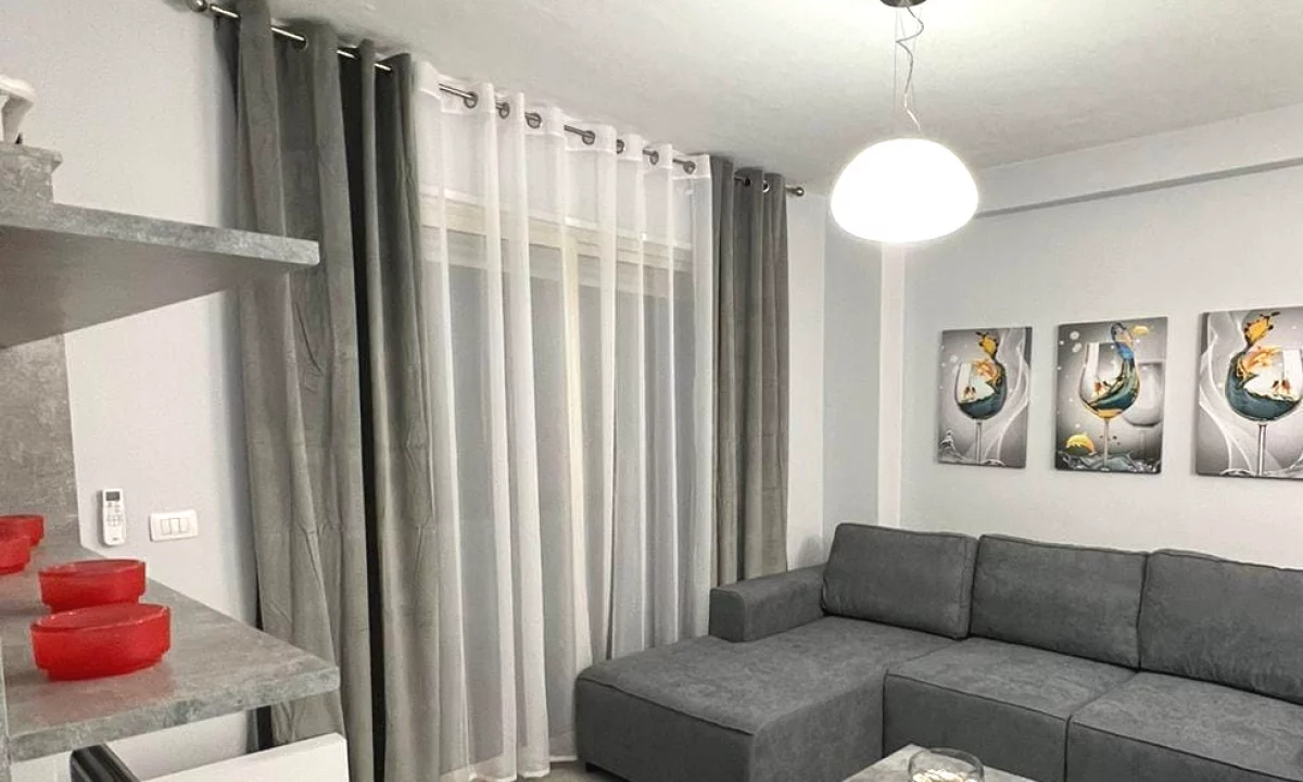 Shtepi me qera Apartament ne Tirane, 1+1, Mobilimi E mobiluar, Pagesa 600  Euro.