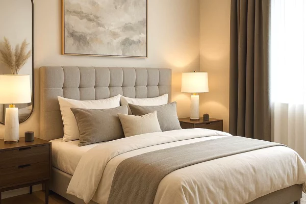 Tek 21-dhjetori, jepet me qera apartament 2+1 modern . 