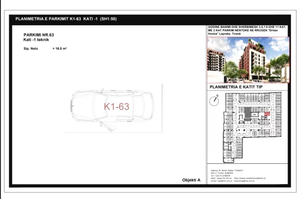 Business Property in Sale 4+1 in Tirana - 30,000 Euro