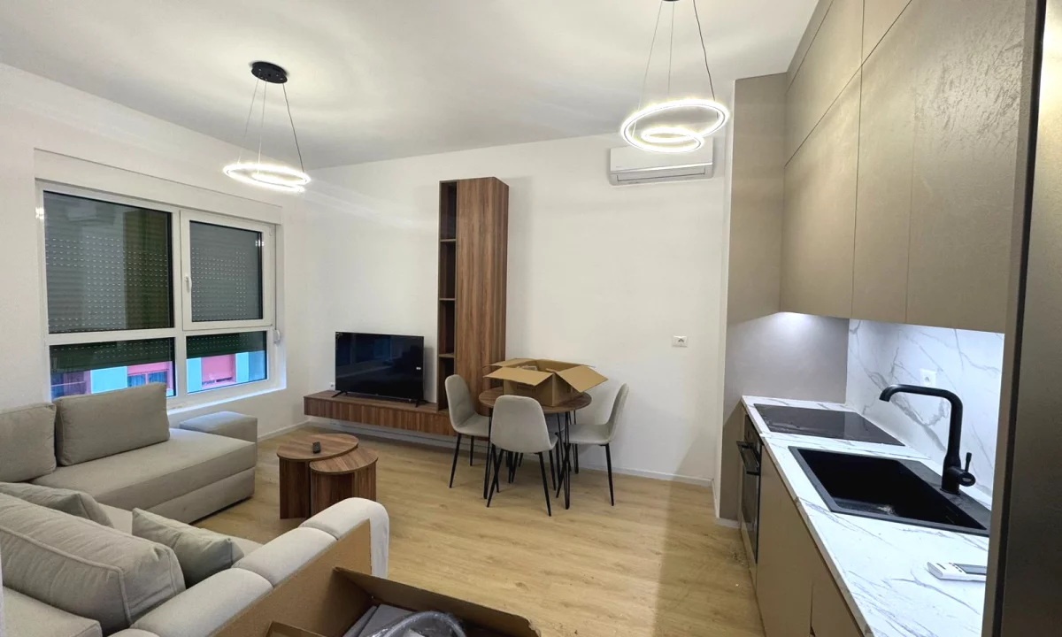 Shtepi me qera Apartament ne Tirane, 1+1, Mobilimi E mobiluar, Pagesa 600  Euro.