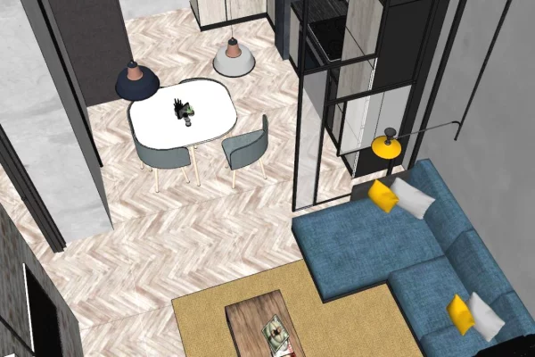 Apartment for rent in Tirana 2+1, Furnished