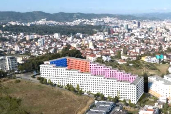 Apartament 1+1 në shitje në Nokia Residence Rezidencë e re nga Kontakt Ali Demi Tiranë