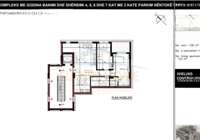 Shtepi ne shitje 2+1 ne Tirane - 159,900 Euro