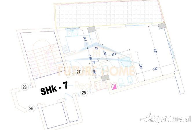 Shtepi ne shitje Garsoniere ne Tirane - 63,000 Euro