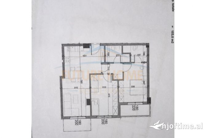 Shtepi ne shitje 2+1 ne Tirane - 97,850 Euro