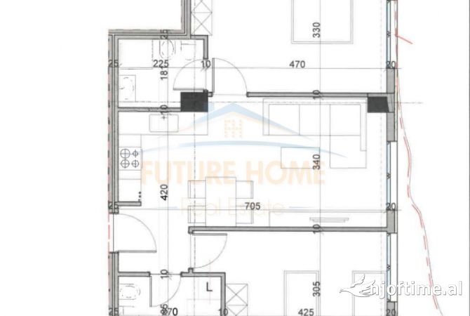 Shtepi ne shitje 2+1 ne Tirane - 92,000 Euro