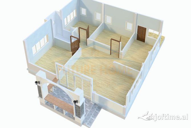 Shtepi me qera 2+1 ne Tirane - 1,000 Euro