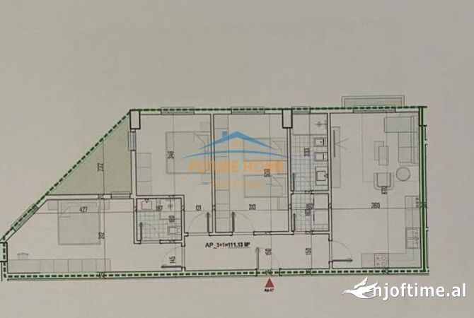 Shtepi ne shitje 3+1 ne Tirane - 123,500 Euro