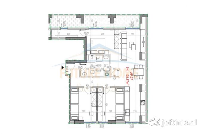 Shtepi ne shitje 3+1 ne Tirane - 418,000 Euro