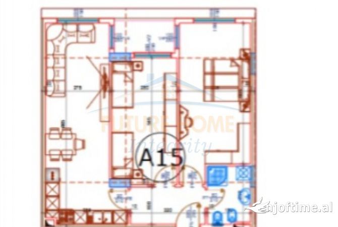 Shtepi ne shitje 2+1 ne Tirane - 102,267 Euro
