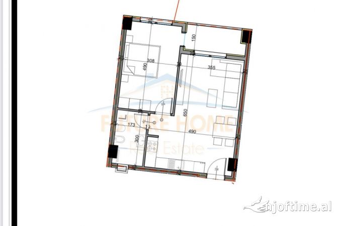 Shtepi ne shitje 1+1 ne Tirane - 70,700 Euro