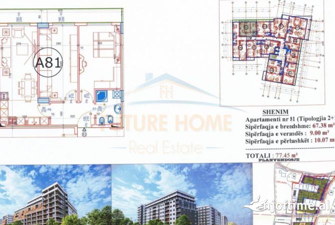 Shtepi ne shitje 2+1 ne Tirane - 85,150 Euro