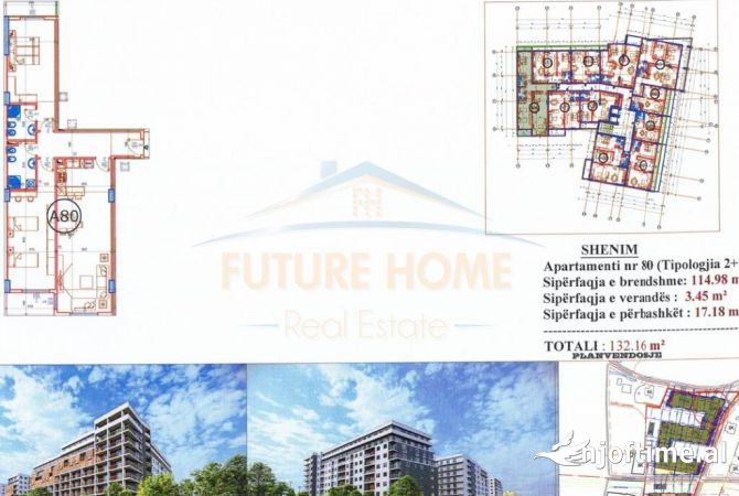 Shtepi ne shitje 2+1 ne Tirane - 132,160 Euro