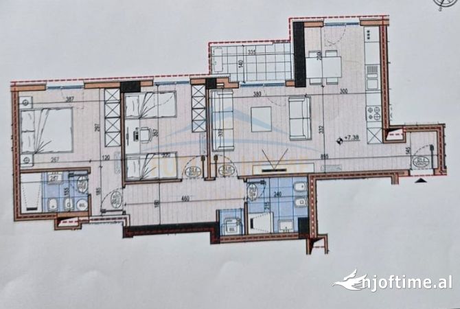 Shtepi ne shitje 2+1 ne Tirane - 199,800 Euro