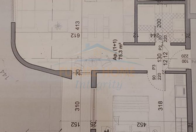 Shtepi ne shitje 1+1 ne Tirane - 256,020 Euro