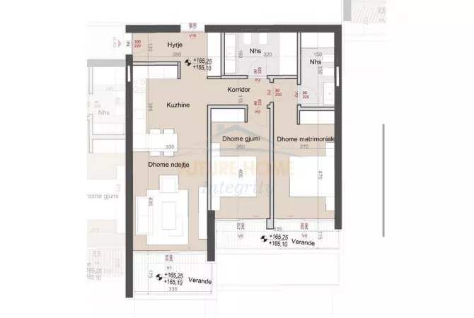 Shtepi ne shitje 2+1 ne Himare - 354,000 Euro