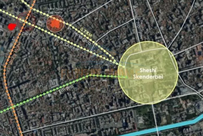 Ambjent biznesi ne shitje 1+1 ne Tirane - 735,000 Euro